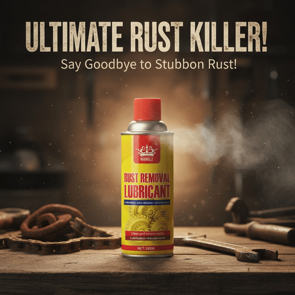 ⏳Limited-time 49% off🏆Anti-Rust Lubricant Spray & Rust Remover