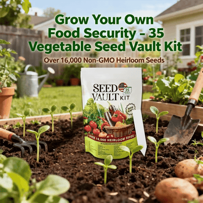 🔥🥦Survival Vegetable Seeds Garden Kit – Grow Your Own Food Supply