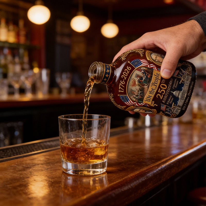 🎊New Year 60% OFF-U.S. 250th Anniversary Commemorative Whiskey Bottle