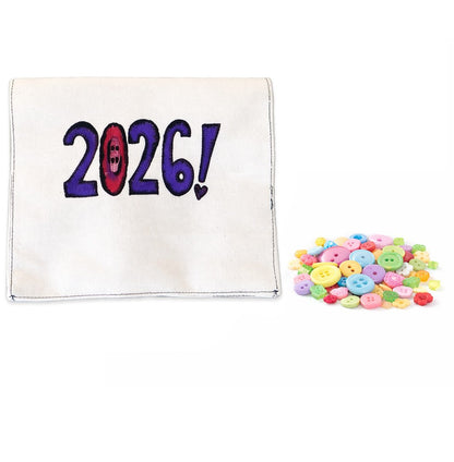 ✨📖2026 Button Calendar: Stitch Your Year One Button at a Time