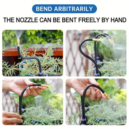 🔥360° Curved Garden Automatic Irrigation System