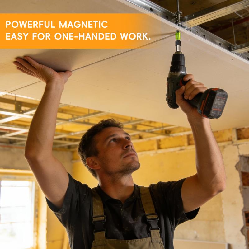 🔥The Quantum Grip Strong Magnetic Screw Ring, 1/4 Inch/6.35mm Universal Magnetic Screw Ring Head