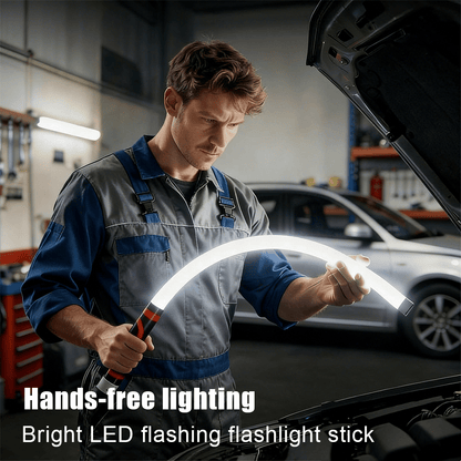 🔦 Flexible LED Flashlight Stick – 29" Bendable Work Light