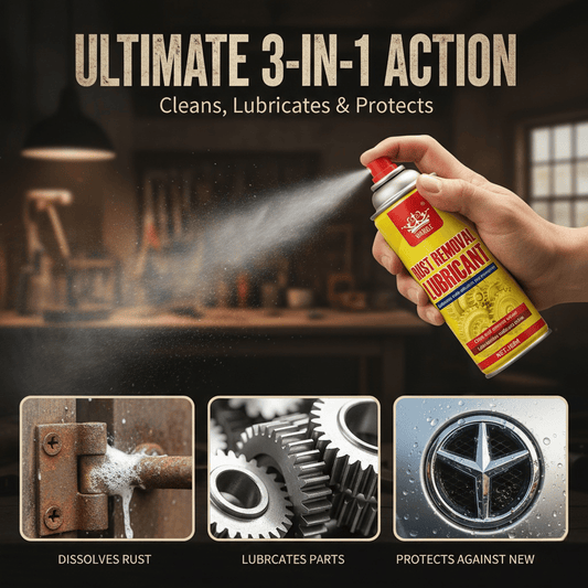 ⏳Limited-time 49% off🏆Anti-Rust Lubricant Spray & Rust Remover