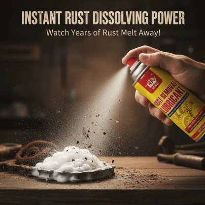 ⏳Limited-time 49% off🏆Anti-Rust Lubricant Spray & Rust Remover