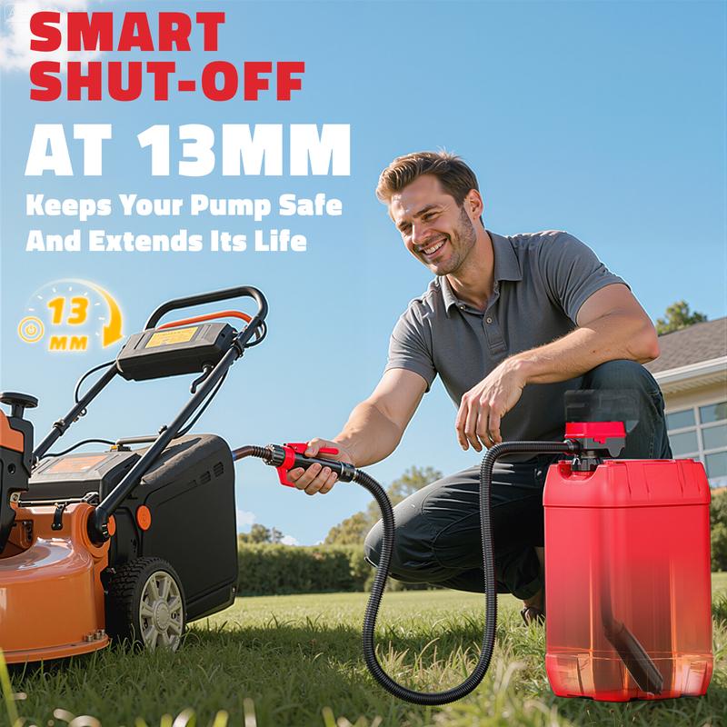 🔥LAST DAY 49% OFF-Portable Cordless Fuel Transfer Pump – Quick & Easy Fueling for Cars, Generators, Lawn Mowers | DeWalt 20V & Milwaukee 18V Compatible