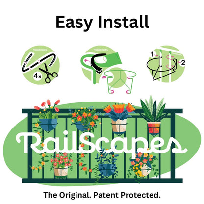 49% OFF Today ✨ Balcony Planter Clips — No Tools Needed 🪴