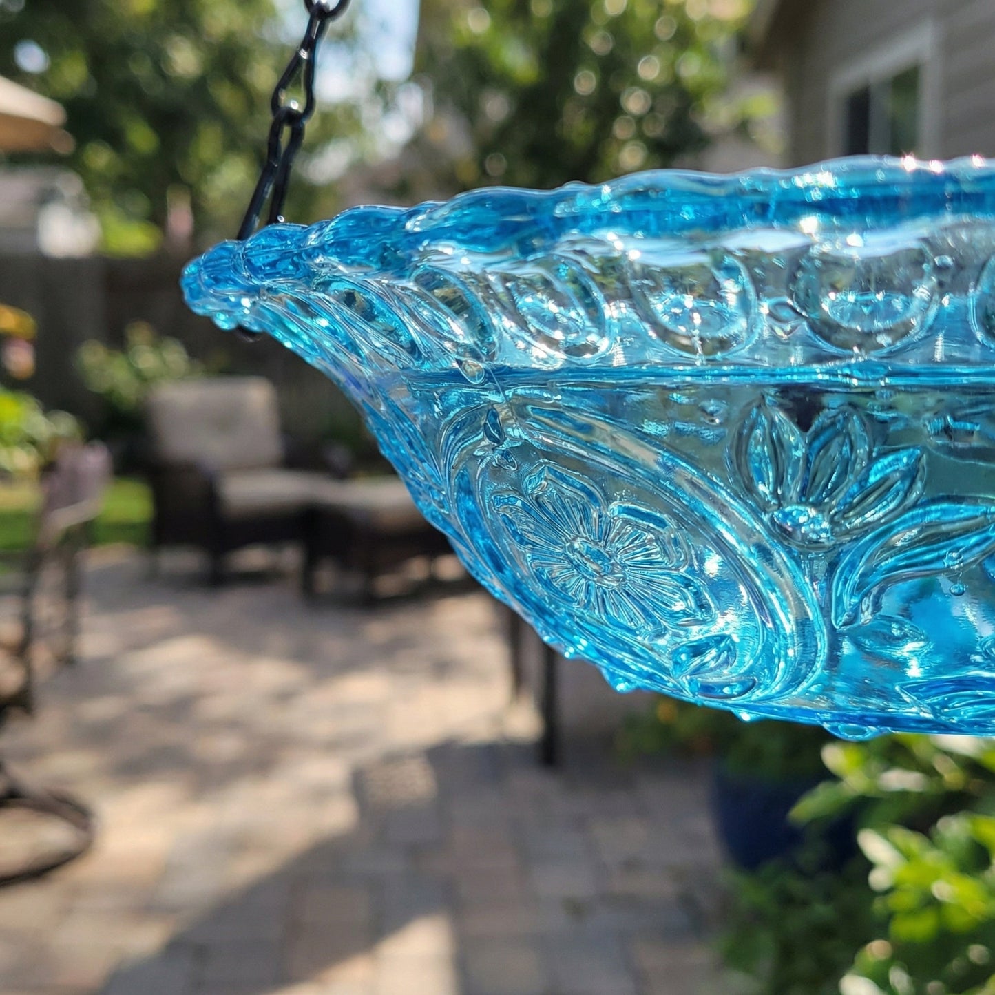 🔥🔥New Year 70% Off--Solar Cascade Hanging Bird Bath Fountain