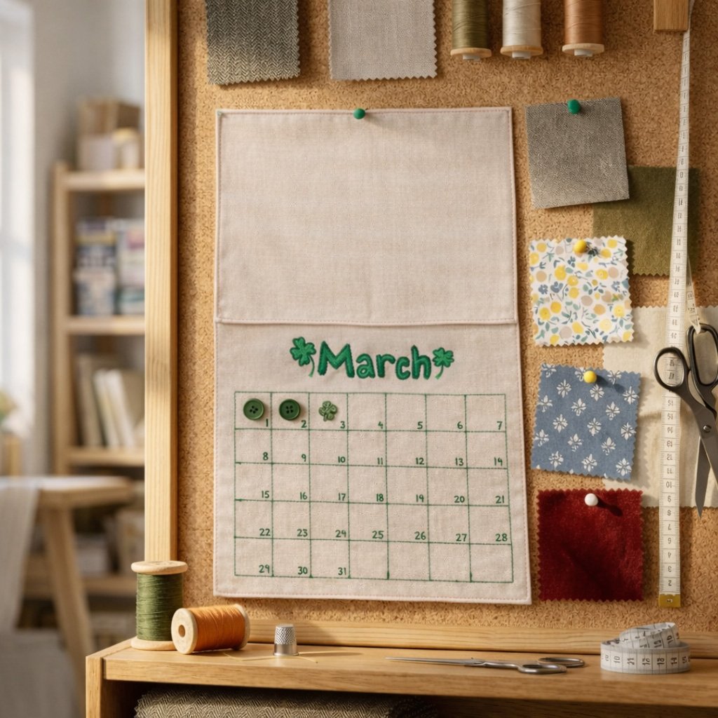 ✨📖2026 Button Calendar: Stitch Your Year One Button at a Time