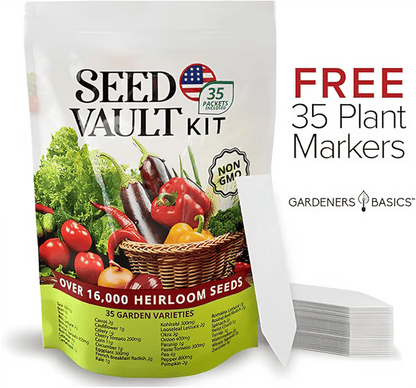 🔥🥦Survival Vegetable Seeds Garden Kit – Grow Your Own Food Supply