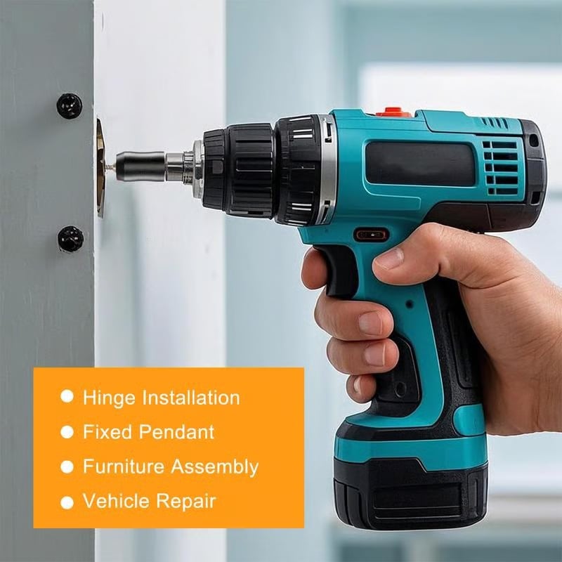 🔥The Quantum Grip Strong Magnetic Screw Ring, 1/4 Inch/6.35mm Universal Magnetic Screw Ring Head