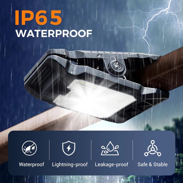 Outdoor Solar Clip Light with Motion Sensor