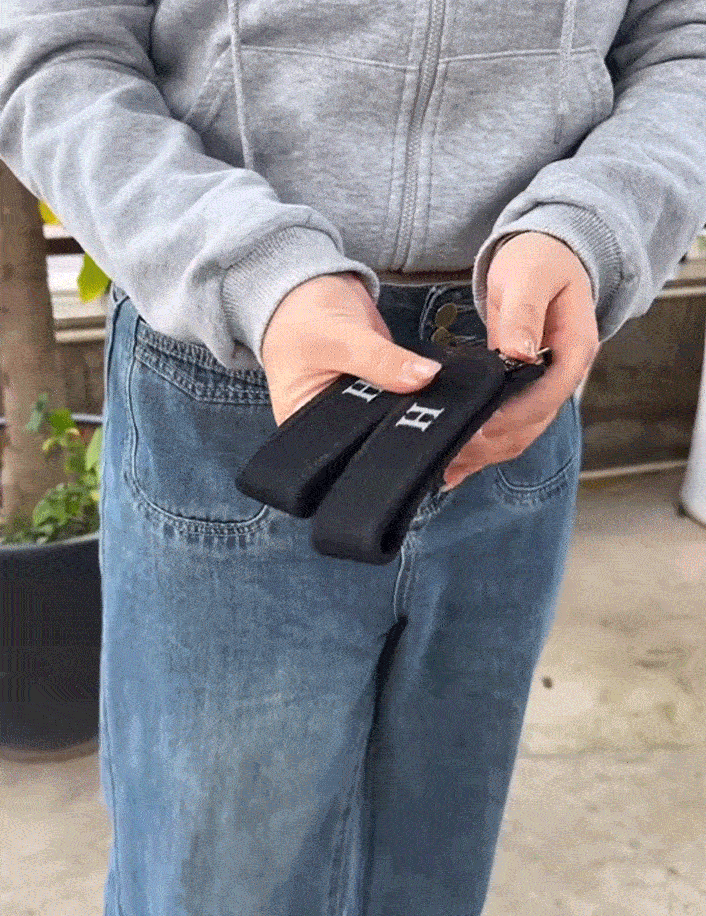 ⏰ 50% OFF – Limited Time | No-Buckle Invisible Leather Belt – Flat Fit & All-Day Comfort