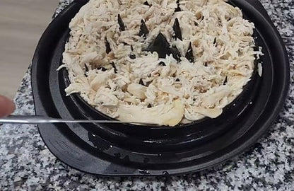 🍖 Rotating Chicken Shredder – 40% Faster, Even Shreds with Less Effort