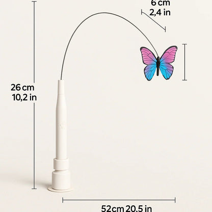 🐱 Smart Butterfly Cat Toy — Automatic Rotating Teaser to Keep Your Cat Active & Curious 🐾