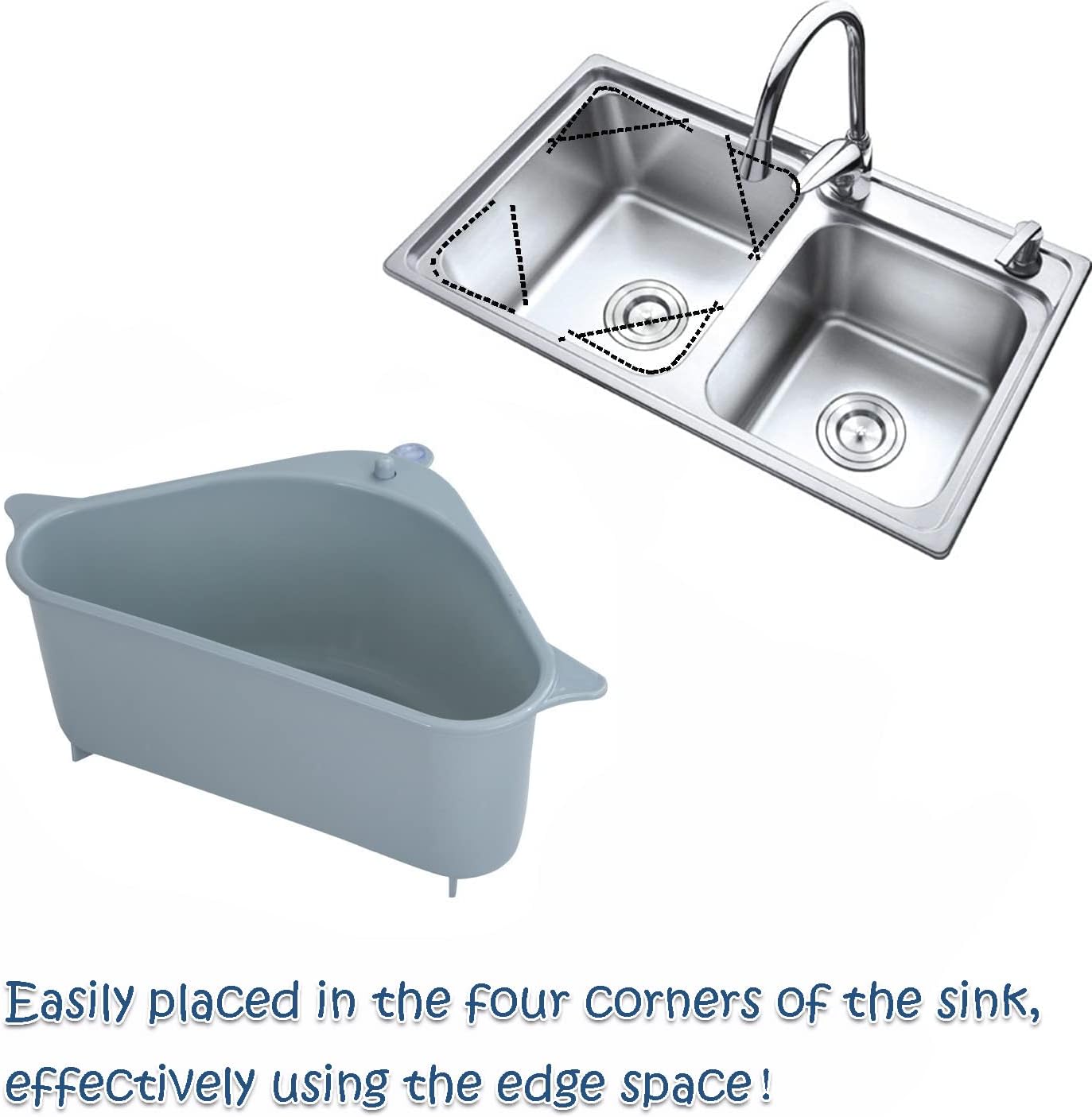 🔥🧺Triangle Sink Drain Basket — A Simple Way to Keep Your Sink Clean & Organized