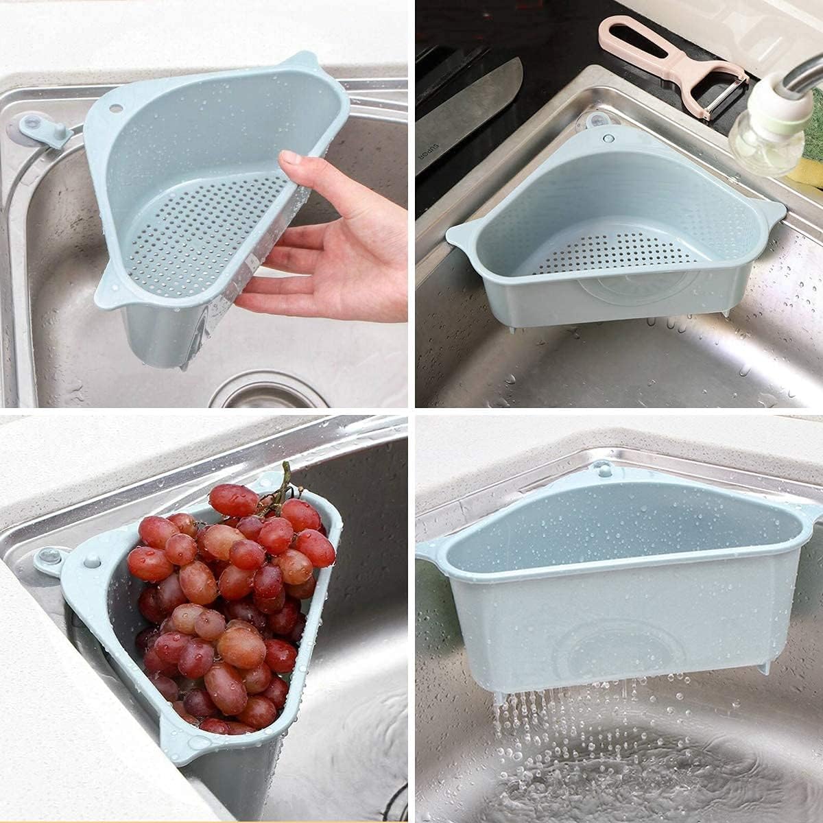 🔥🧺Triangle Sink Drain Basket — A Simple Way to Keep Your Sink Clean & Organized