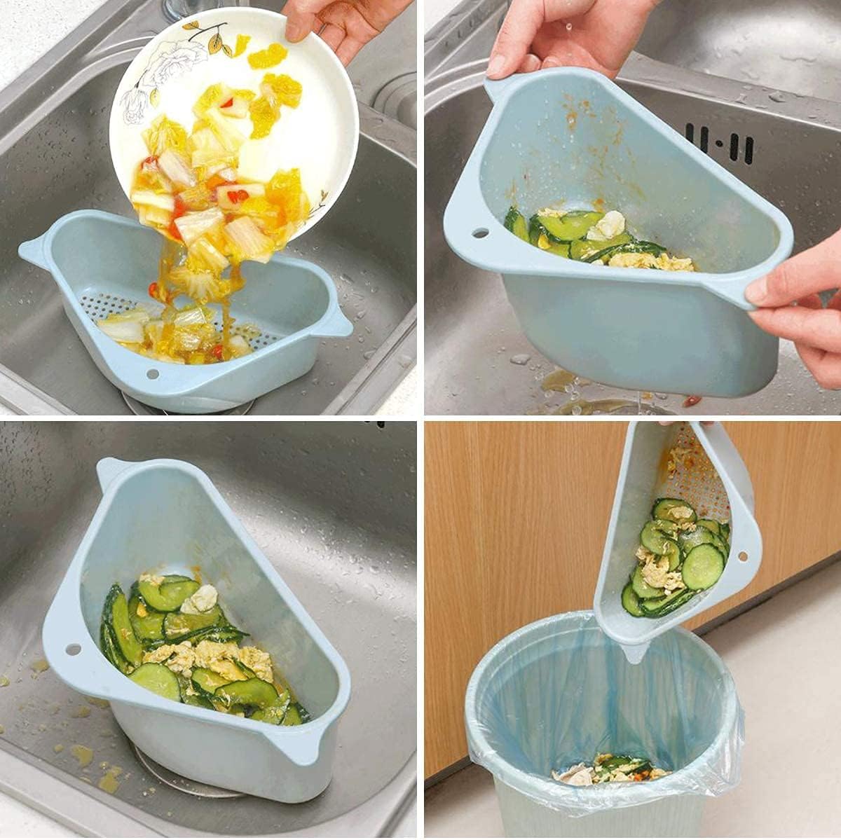 🔥🧺Triangle Sink Drain Basket — A Simple Way to Keep Your Sink Clean & Organized