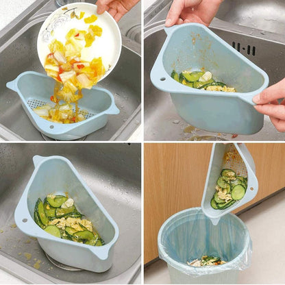 🔥🧺Triangle Sink Drain Basket — A Simple Way to Keep Your Sink Clean & Organized