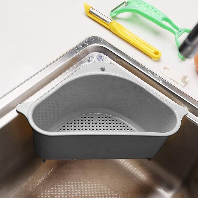 🔥🧺Triangle Sink Drain Basket — A Simple Way to Keep Your Sink Clean & Organized