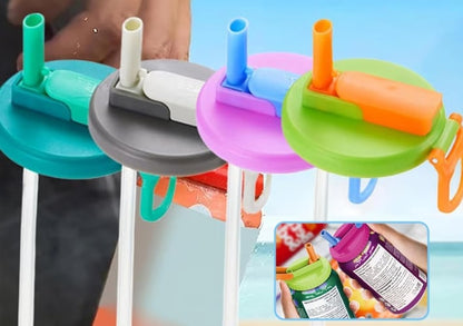 🥤🧊Soda Can Lid Holder with Handle — No Slips, No Cold Hands