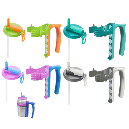 🥤🧊Soda Can Lid Holder with Handle — No Slips, No Cold Hands