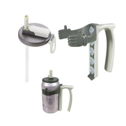 🥤🧊Soda Can Lid Holder with Handle — No Slips, No Cold Hands