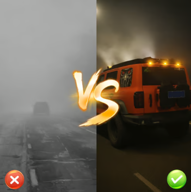 🚗Solar Car Roof RGB Strobe Light — No Wiring, No Drilling, Instant Visibility