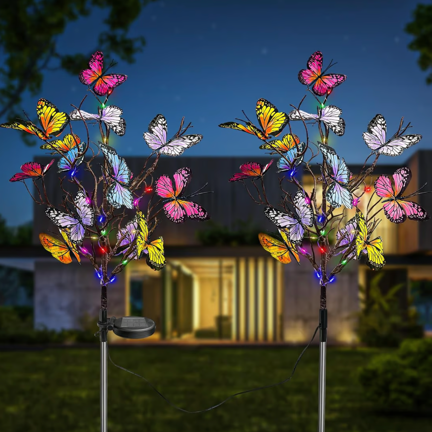 🦋 50% OFF NOW! ☀️ Solar Outdoor Butterfly Lights – Weatherproof, Auto On/Off & Magical Night Ambiance 🌙