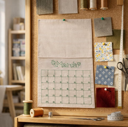 ✨📖2026 Button Calendar: Stitch Your Year One Button at a Time