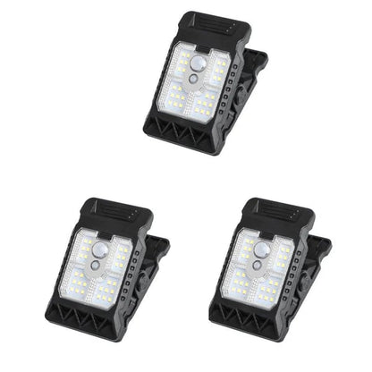 Outdoor Solar Clip Light with Motion Sensor