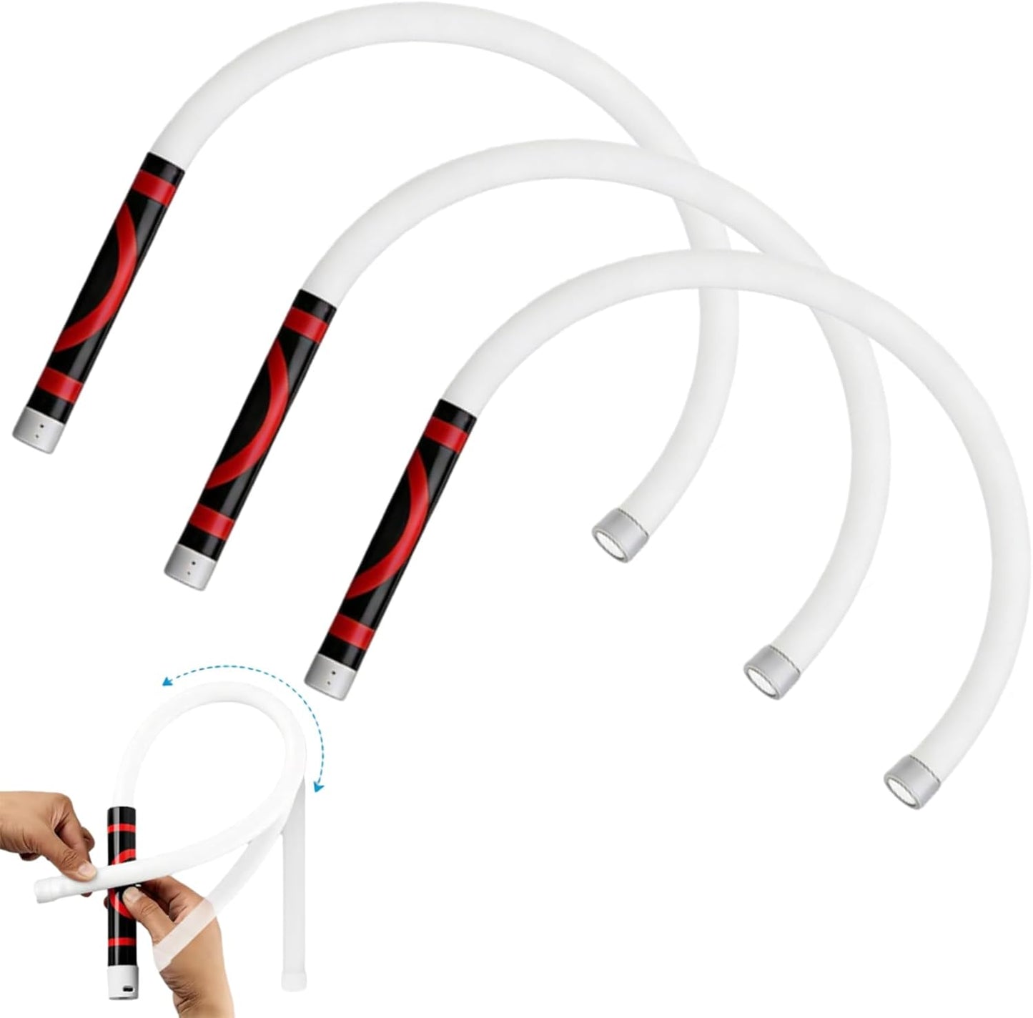 🔦 Flexible LED Flashlight Stick – 29" Bendable Work Light