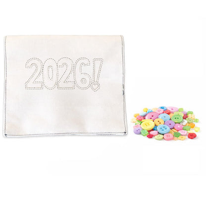 ✨📖2026 Button Calendar: Stitch Your Year One Button at a Time