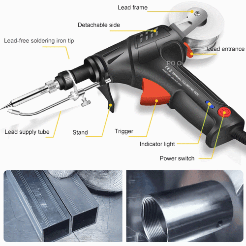 🔥LAST DAY SALE 49% OFF🔥-German-Precision Internally heated industrial laser welding tools