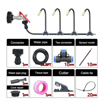 🔥360° Curved Garden Automatic Irrigation System