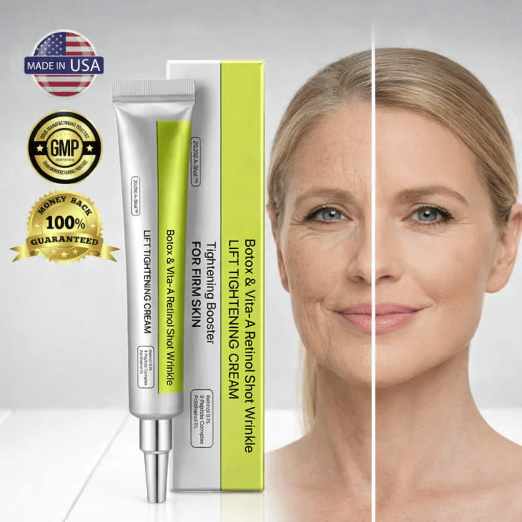 👏🌿Proudly Made in the USA💫Tiworld® Advanced Peptide Botox-Style + Vita-A Retinol Lifting Renewal Cream – Today Only 49% OFF