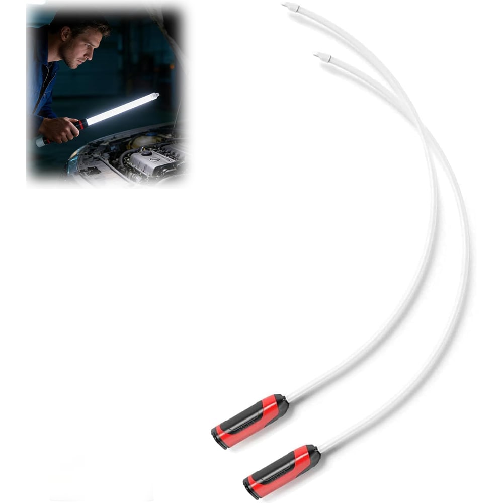 🔦 Flexible LED Flashlight Stick – 29" Bendable Work Light