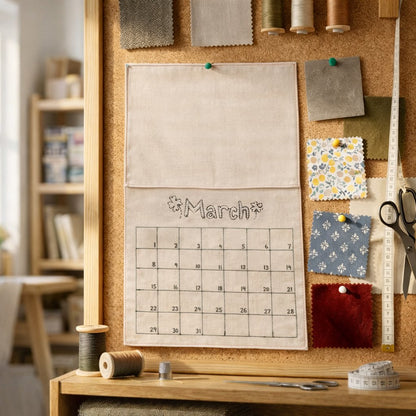 ✨📖2026 Button Calendar: Stitch Your Year One Button at a Time