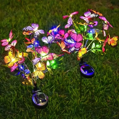🦋 50% OFF NOW! ☀️ Solar Outdoor Butterfly Lights – Weatherproof, Auto On/Off & Magical Night Ambiance 🌙