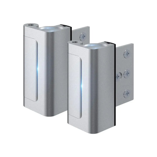 2 Pack Home Security Door Reinforcement Lock – Withstands 800 lbs, Heavy Duty Inward Swinging Door Lock, Childproof & Anti-Theft Protection