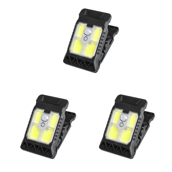 Outdoor Solar Clip Light with Motion Sensor