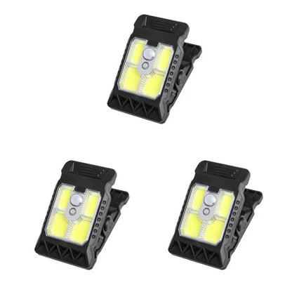 Outdoor Solar Clip Light with Motion Sensor