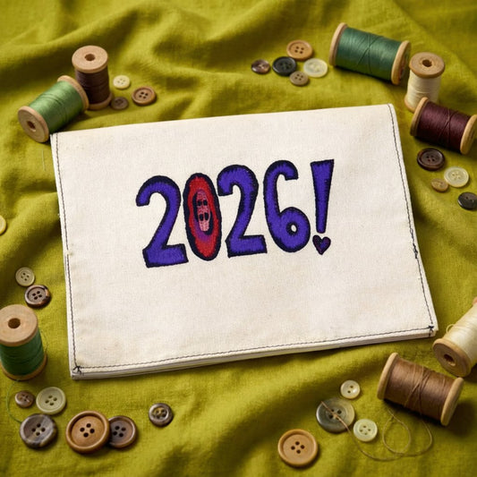 ✨📖2026 Button Calendar: Stitch Your Year One Button at a Time